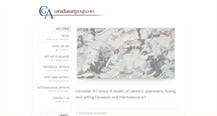 Desktop Screenshot of canadianartgroup.com